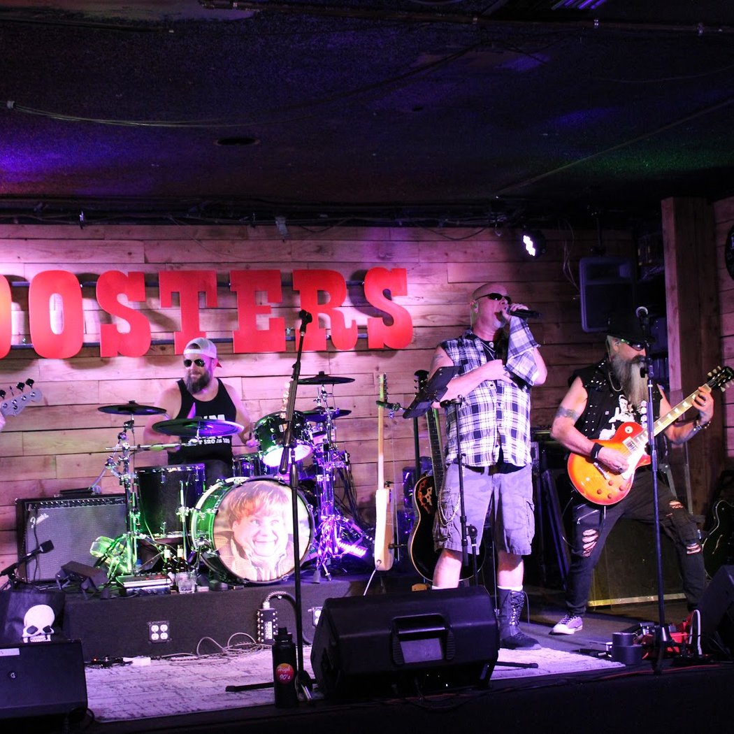 Pat James at Roosters 1