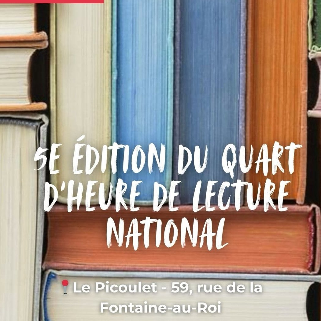 5E Édition du Quart d'Heure de Lecture National 1