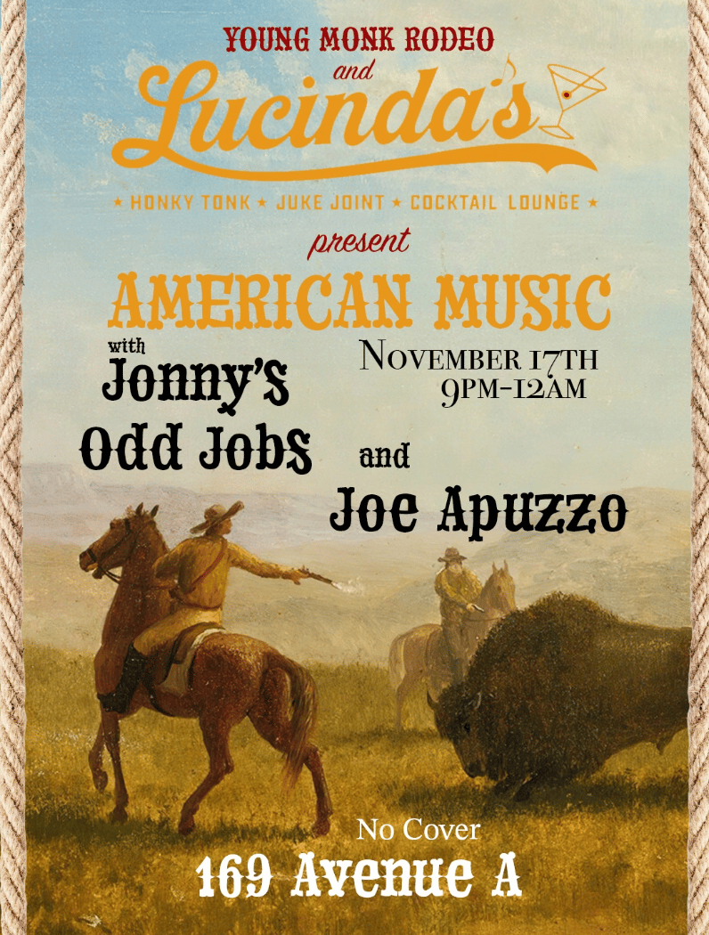 Johnny's Odd Jobs + Joe Apuzzo 1