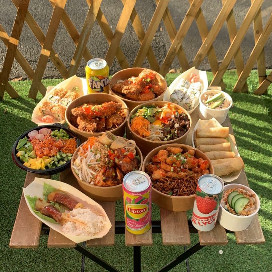 Asian food by BAZE Clichy 1