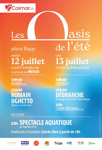Les Oasis de l’été 1