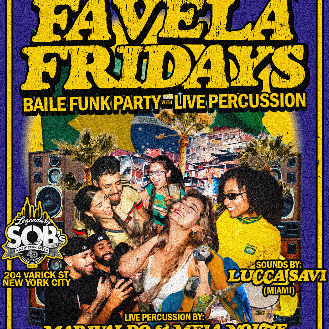 Favela Fridays: Baile Funk Party w/ Lucca Savi 1