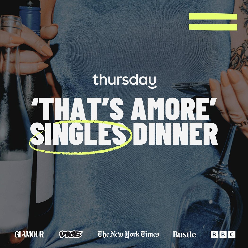 That's Amore Singles Dinner (30-39) 1