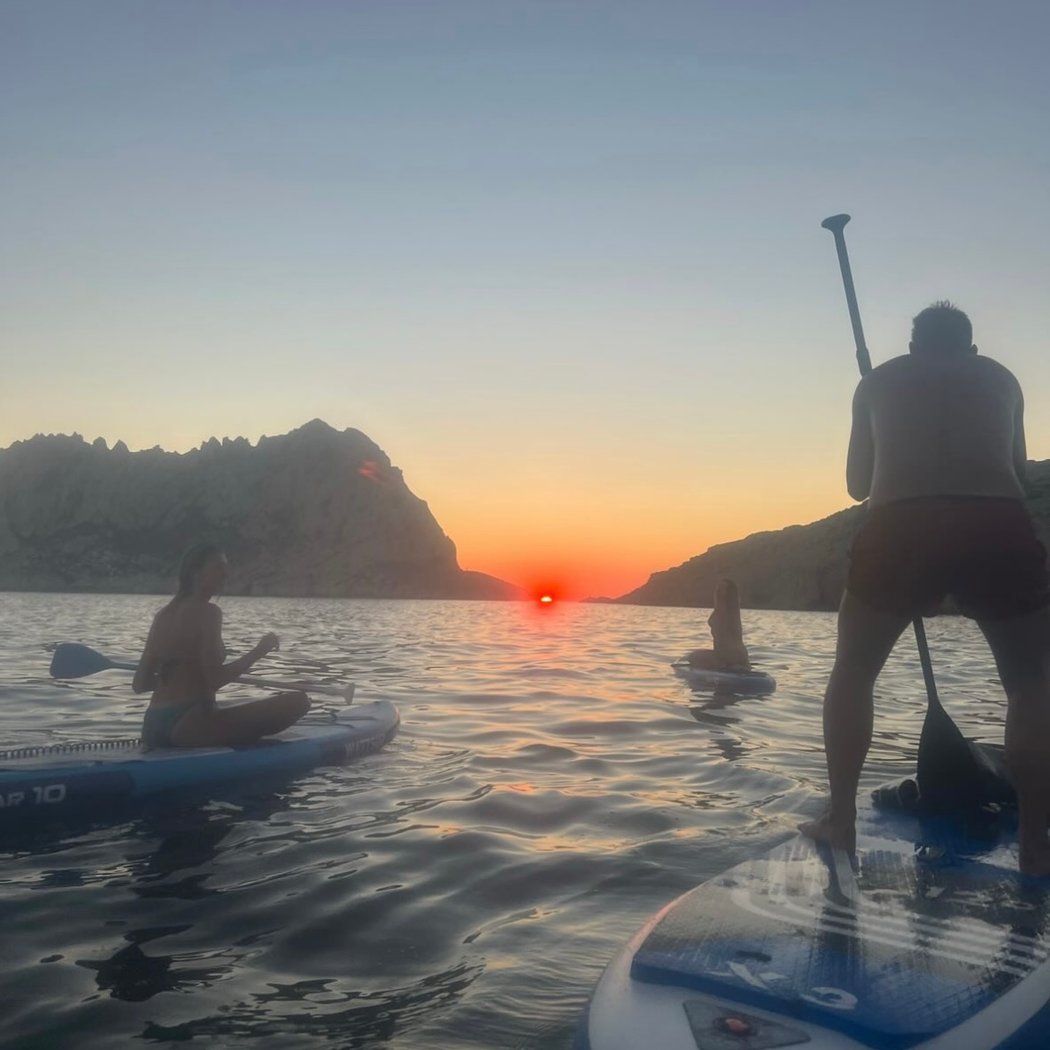 Maison Bleue - balade en Stand Up Paddle 2