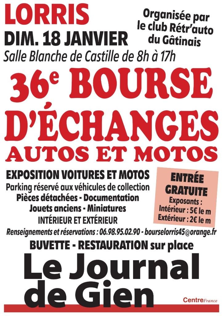 36ème Bourse d'échanges autos et motos 1