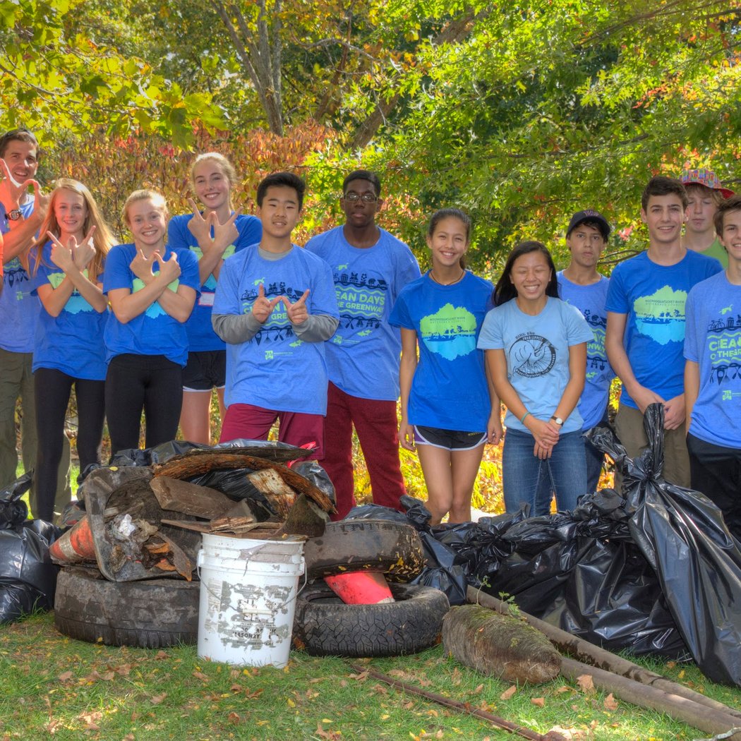 Blackstone Parks Shoreline Cleanup 1