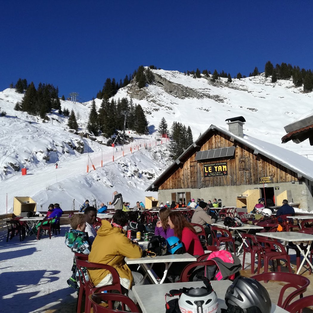 Piste de ski des houches 2