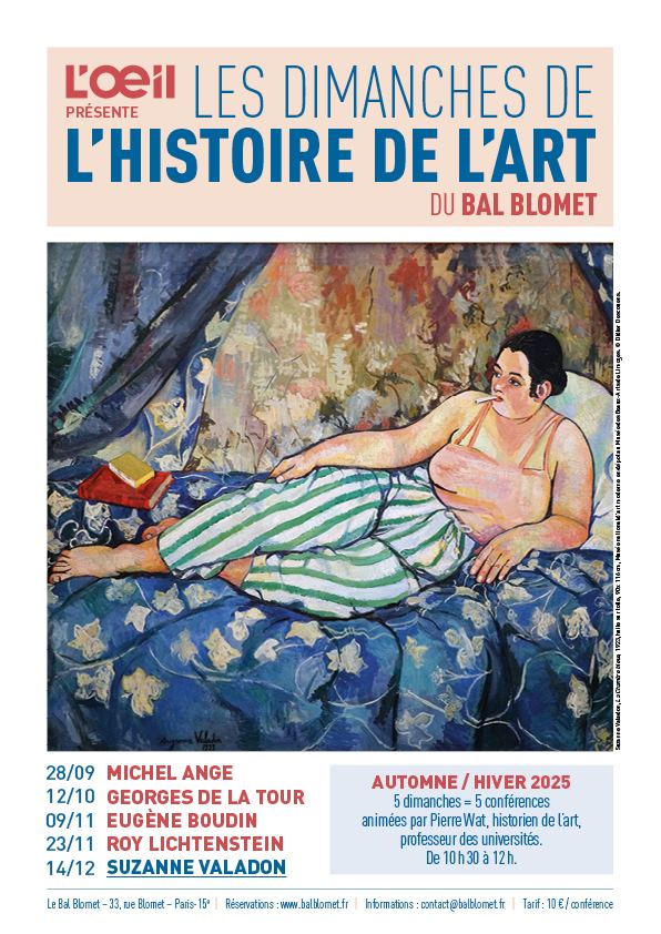 Les Dimanches de l’Histoire de l’Art - Suzanne Valadon 1