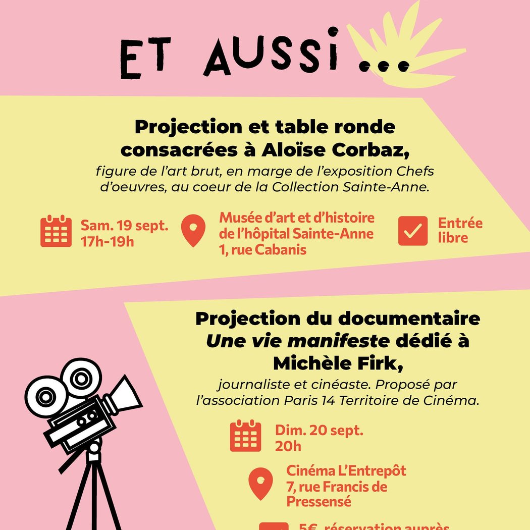 Projection du documentaire Une vie manifeste dédié à Michèle Firk