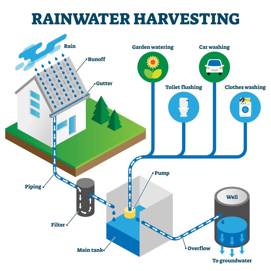Virtual Rainwater Harvesting Class 4