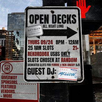 Thursday Social: Open Decks + Night Market