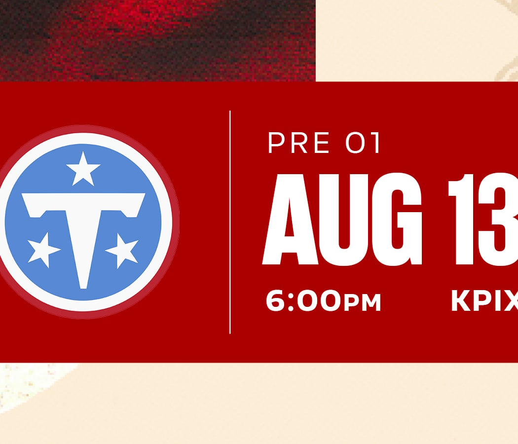 TENNESSEE TITANS VS. SAN FRANCISCO 49ERS 1