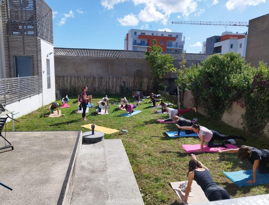 Cours de yoga avec Amélier Fournier