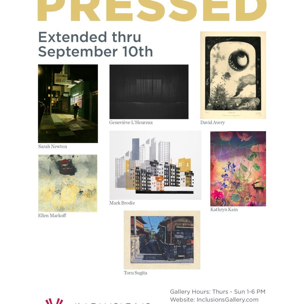 Pressed - 7 Bay Area Printmakers 1