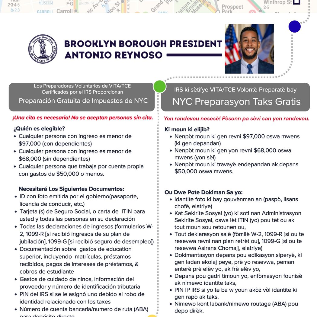 NYC Free Tax Prep 3