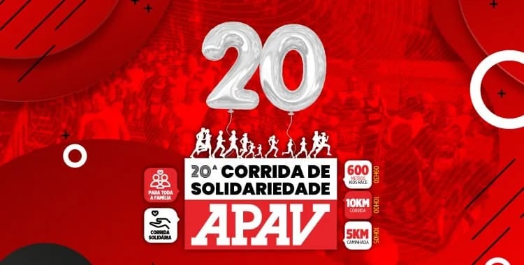 20a Corrida de Solidariedade APAV 2026