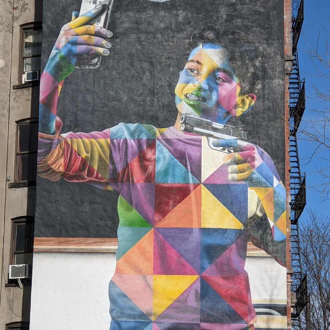Stop Guns - Kobra's Mural 1
