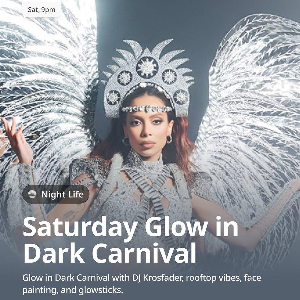 Saturday Glow in Dark Carnival 1