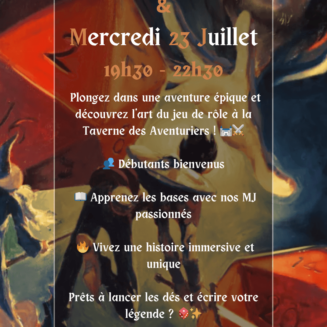 Initiation Jeu de Rôle 1