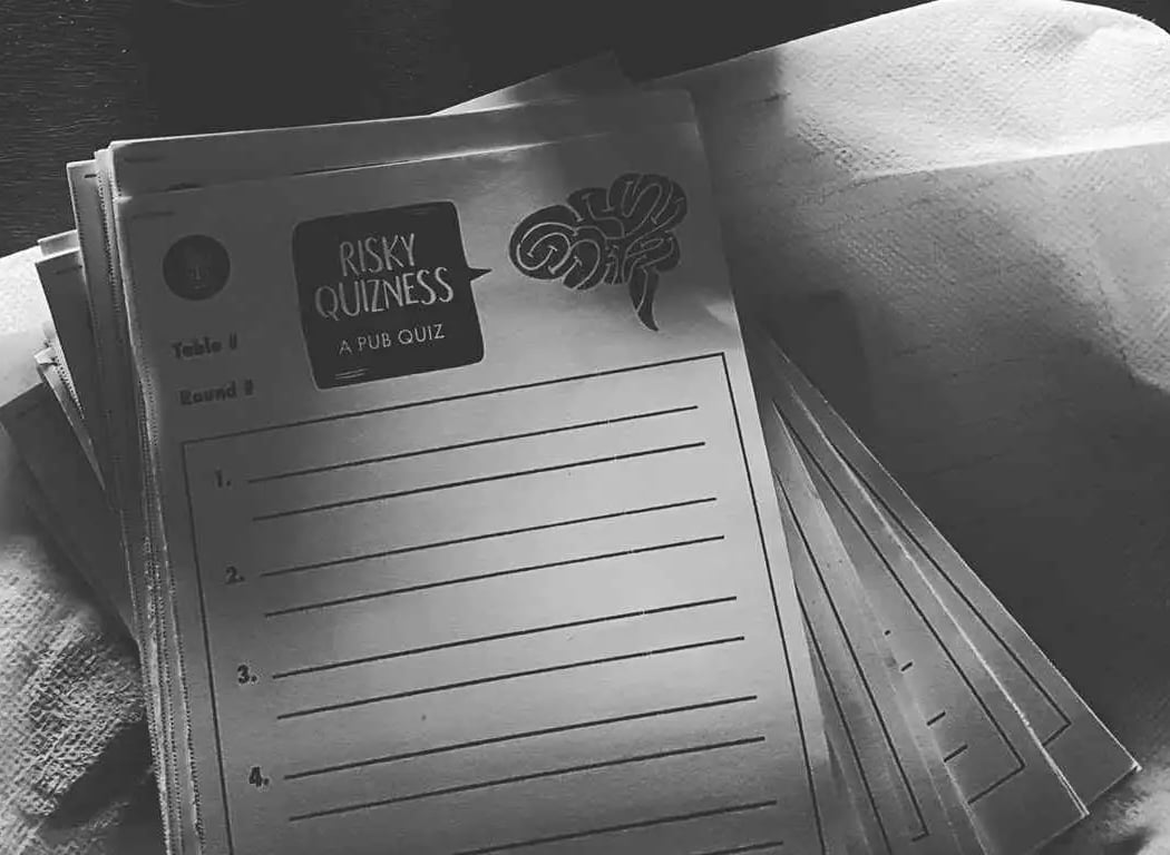 Risky Quizness: hosted by Berty and Juno 1