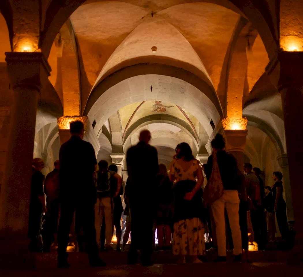 Meditative night tour of the Grossmünster