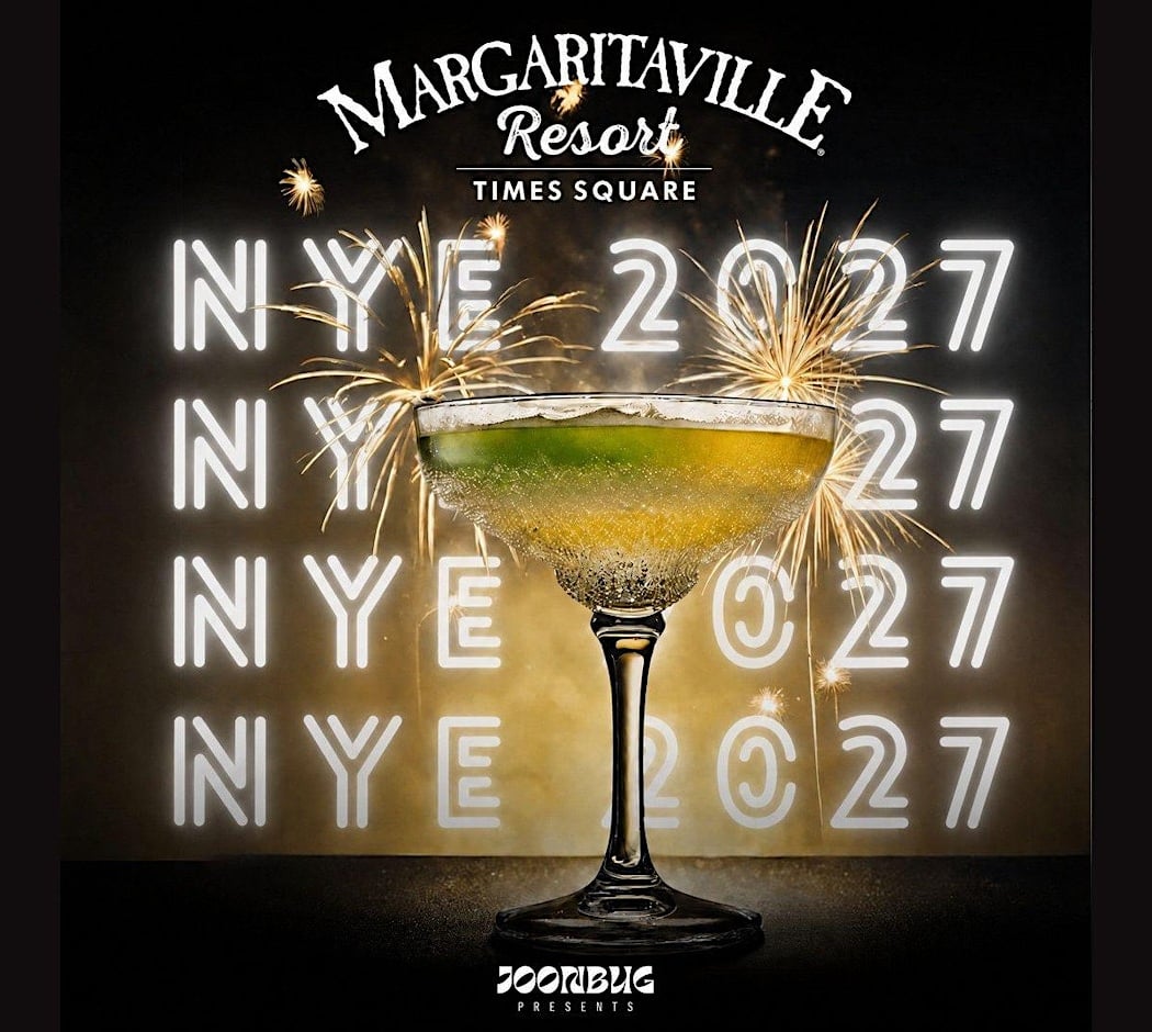 Margaritaville Rooftop Ball Drop View NYE 27