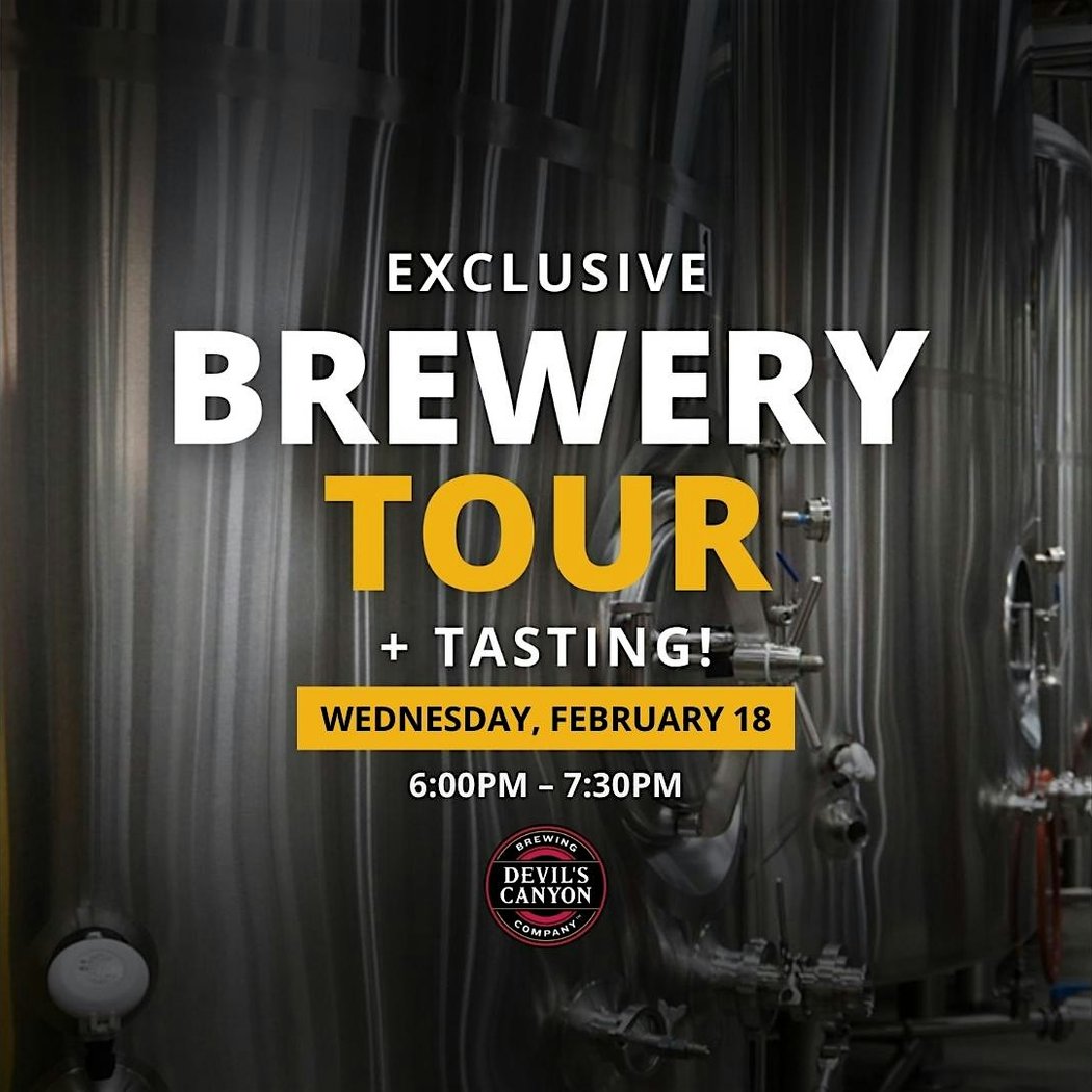 Devil's Canyon Brewing Co. Tour & Tasting 1