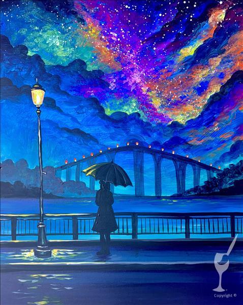 Cosmic Riverfront #Blacklight **NEW ART** 1