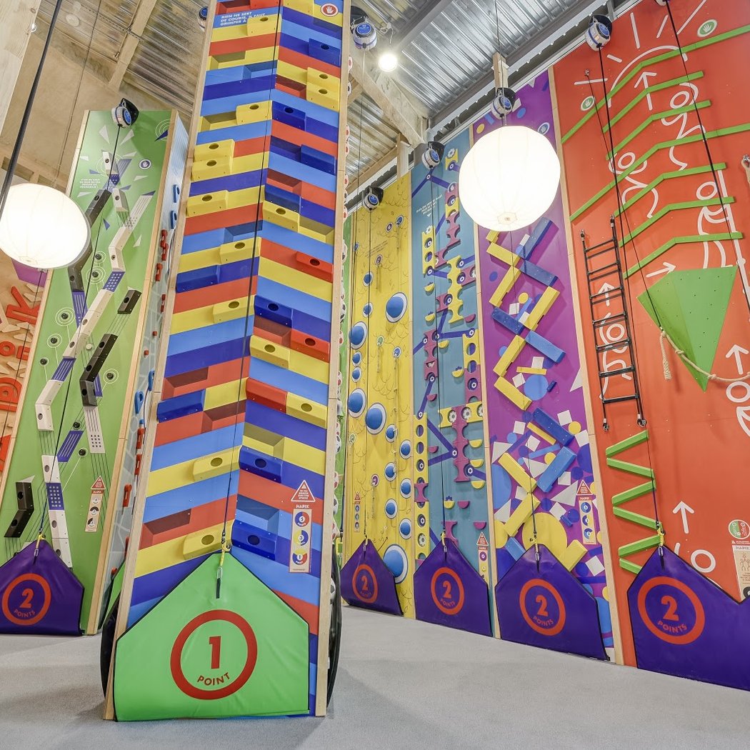 HAPIK Salle d'escalade 100% fun 2