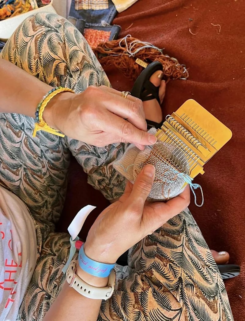 Darning Workshop with Revive Revolve 1