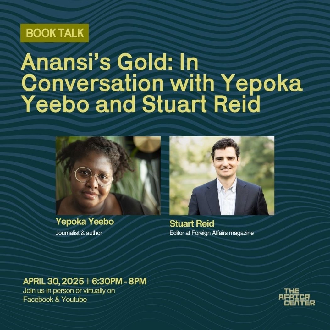 Anansi's Gold: In Conversation with Yepoka Yeebo & Stuart Reid 1