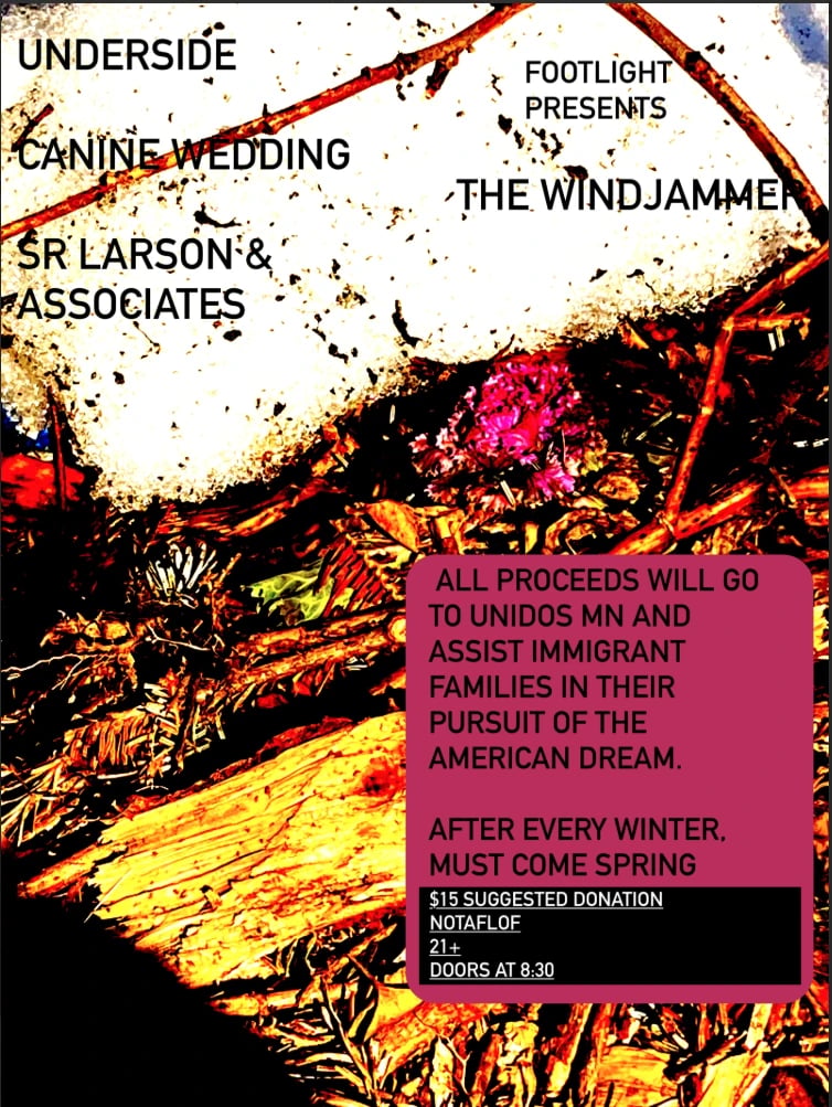 LEGAL AID FUNDRAISER: Canine Wedding | Underside | SR Larson 1