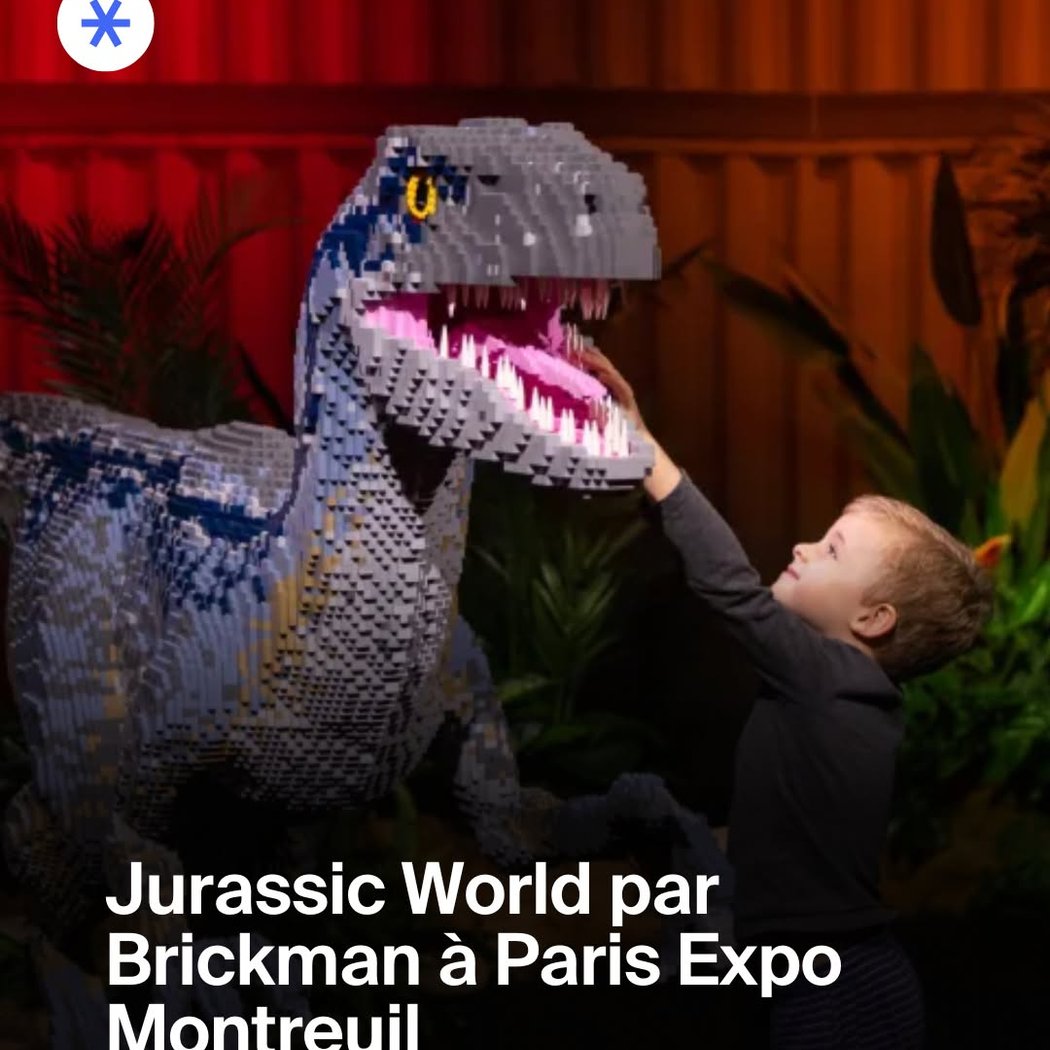 Jurassic World par Brickman Aventure immersive 1