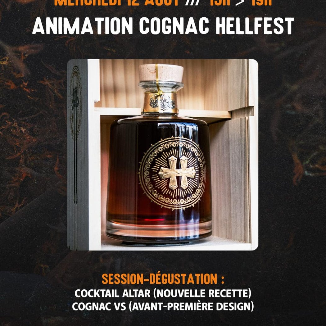 Cognac Hellfest X Boutique Hellcity Animation 1