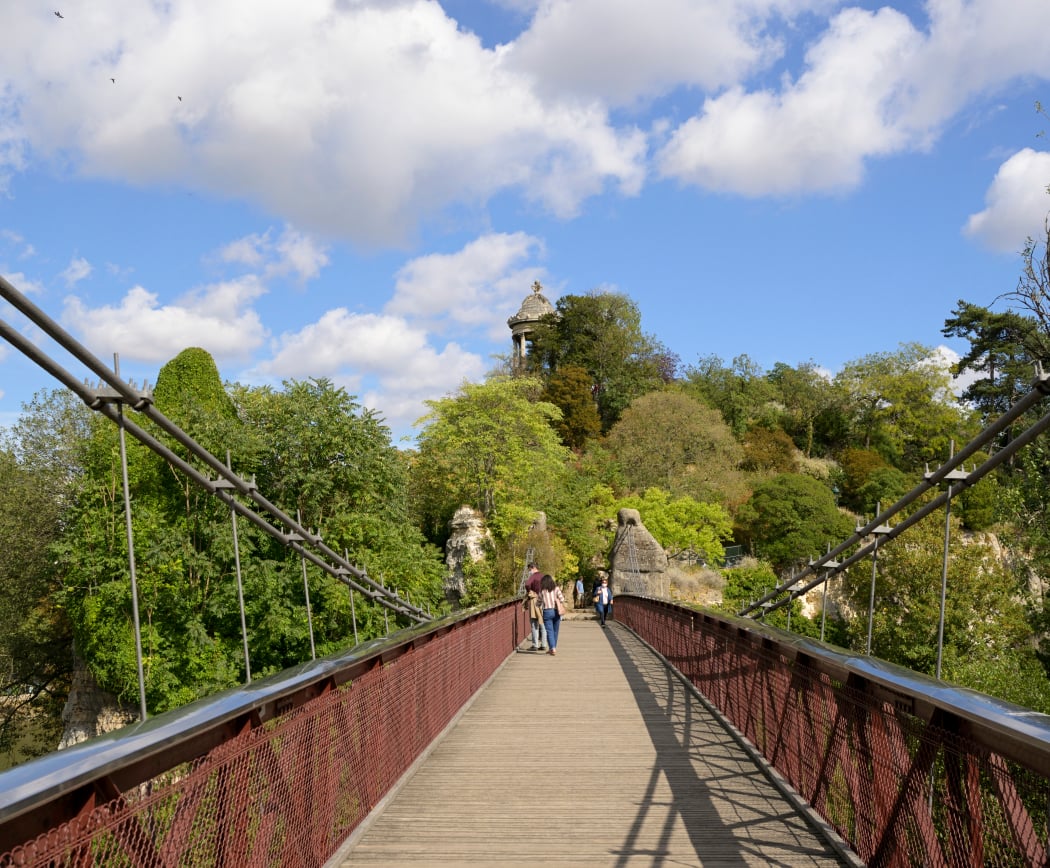 Passerelle du Parc des Buttes Chaumont 1