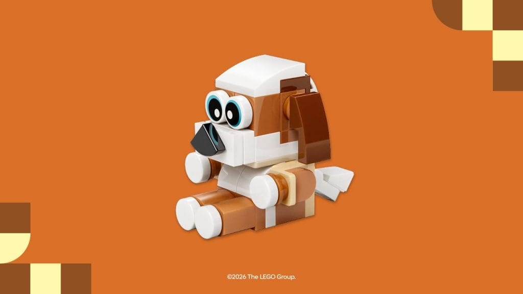 Build a LEGO® Puppy 1