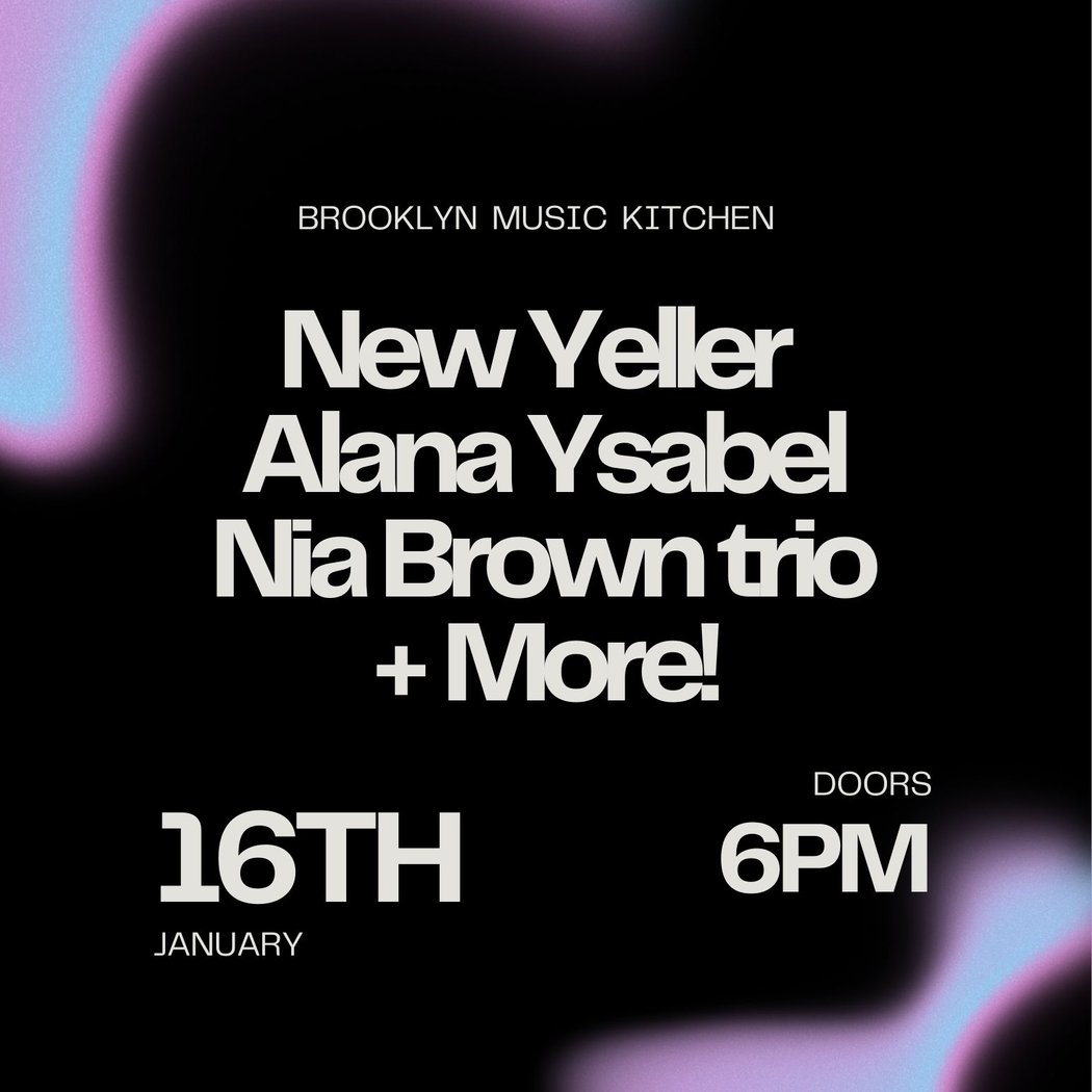 New Yeller, Alanna Ysabel, Nia Brown Trio 1