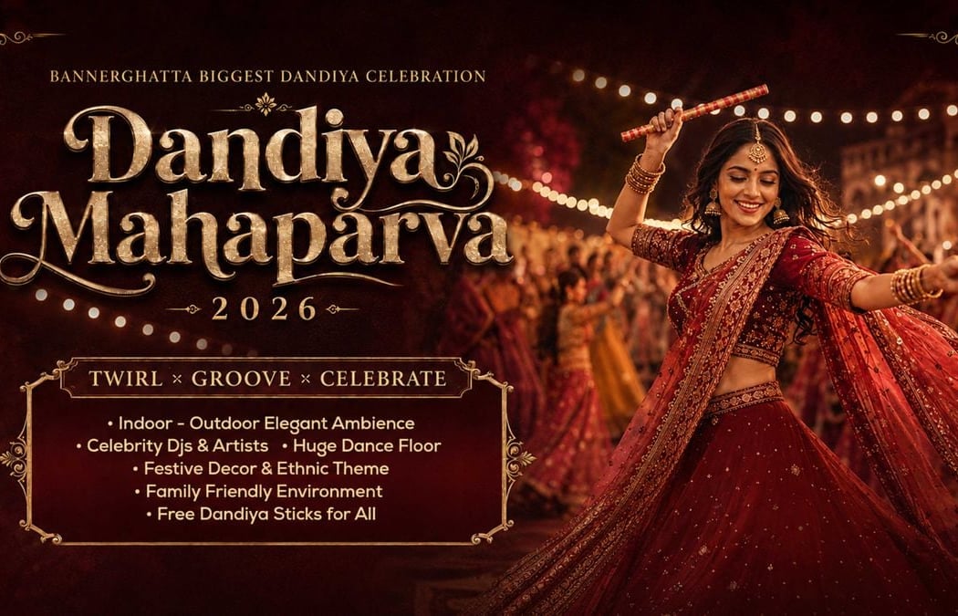 Bengaluru's Biggest Dandiya Celebration 2026