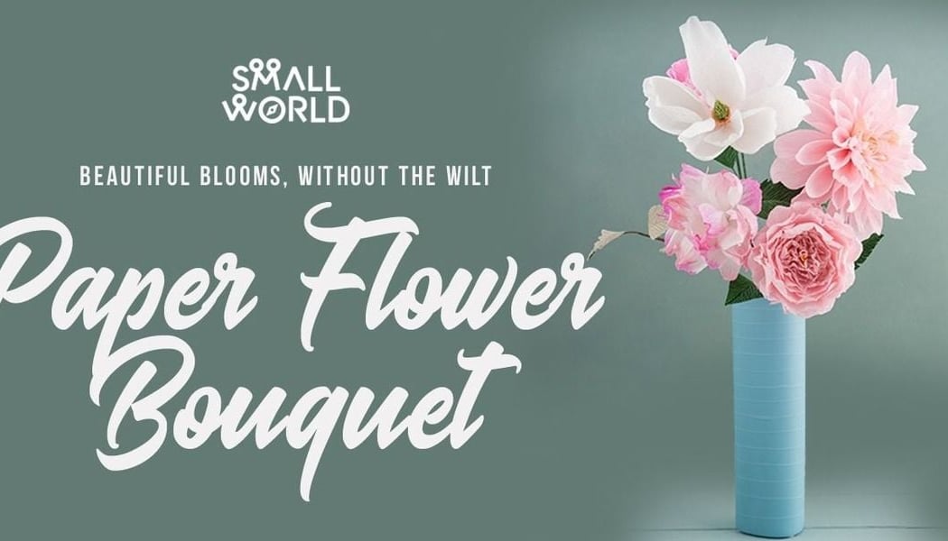 Paper Flower Bouquet Workshop 1