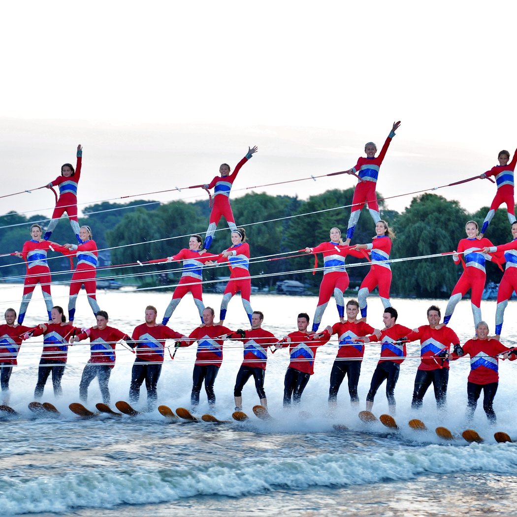 Pewaukee Lake Waterski Show 2