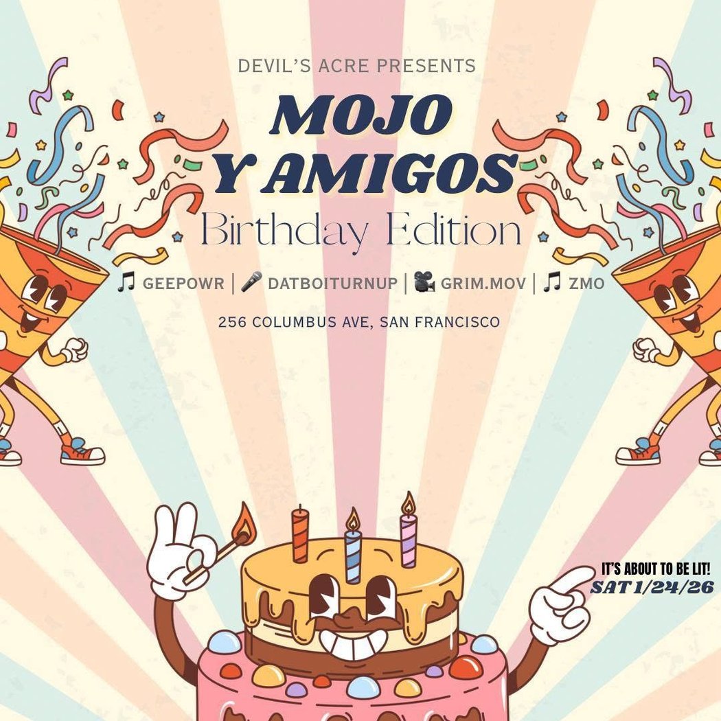 Mojo y Amigos Birthday Edition 1
