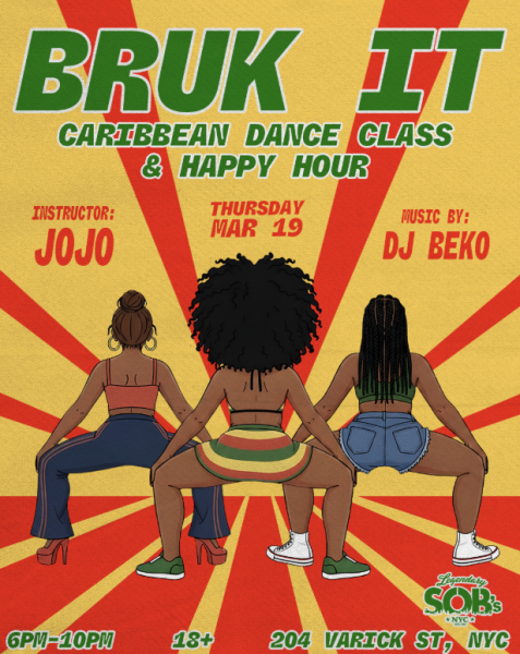 Bruk It! Caribbean Dance Class & Happy Hour 1
