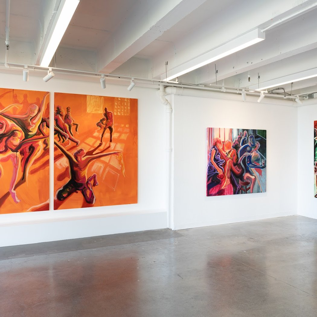 Artist conversation with Harriet Salmon and Veronica Roberts 2