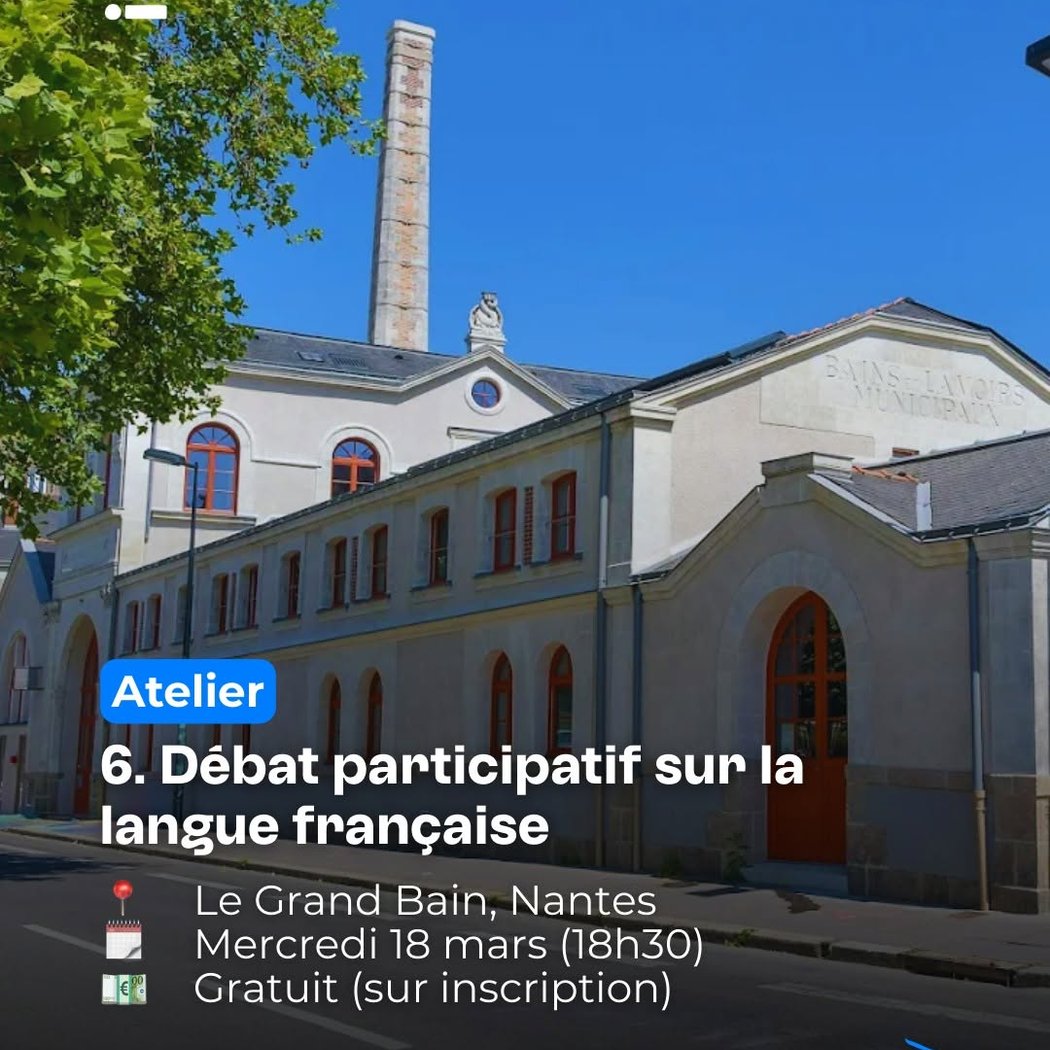 Atelier participatif sur la langue française 1