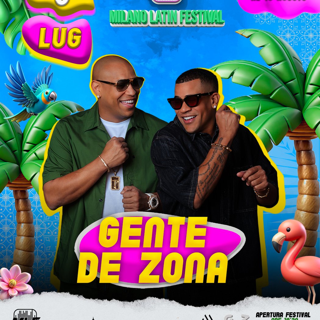 Gente de Zona & Bacilos at Milano Latin Festival 1