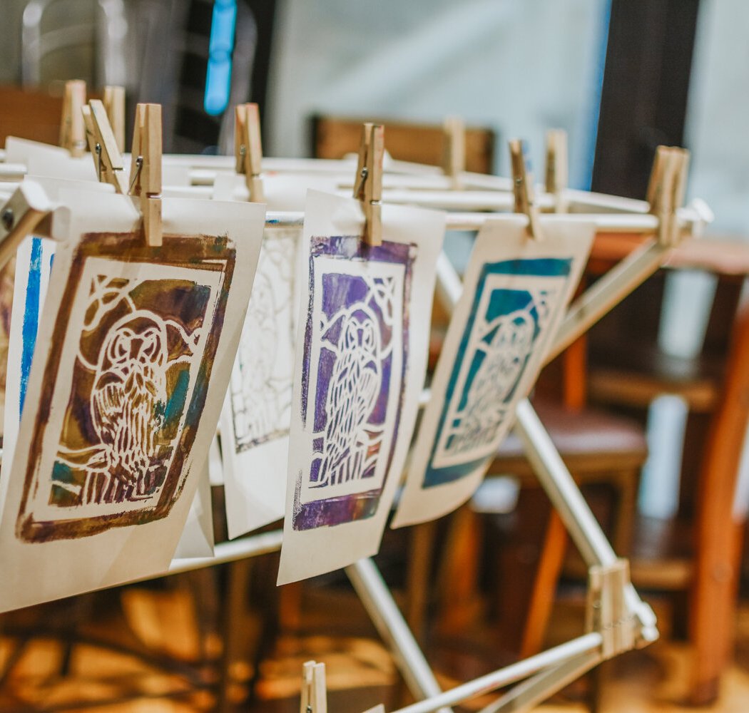 Nature-Inspired Printmaking Workshop: Migratory Birds 1