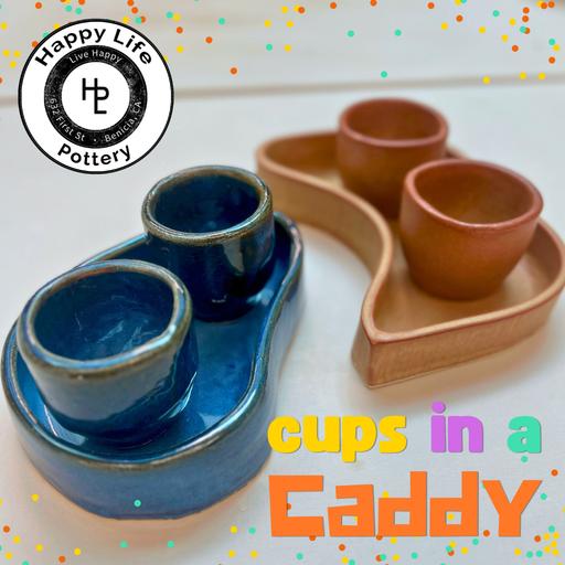 Thursday Night Social Pottery Project (Adults): Cups in a Caddy! 1