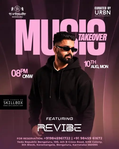 MUSIC TAKEOVER FT. REVIBE 1