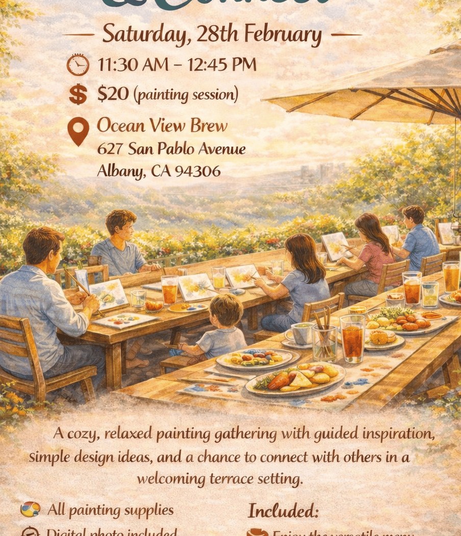 Paint, Sip & Connect 1