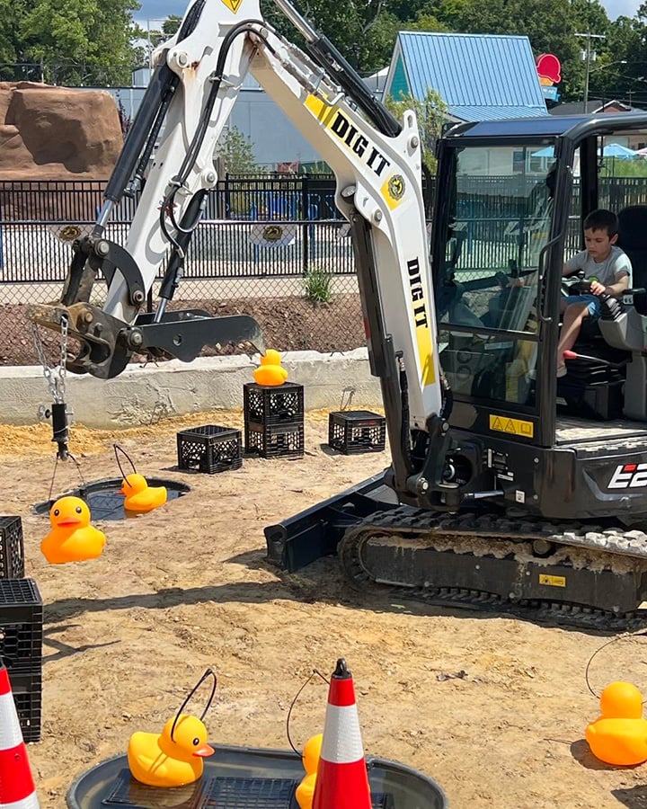 'Dig It' Construction Vehicle Experience at Connecticut Golf Land 1